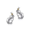 Serene Capybara Earrings
