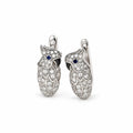 Untamed Parrot Huggie Earrings
