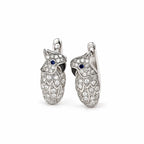Untamed Parrot Huggie Earrings