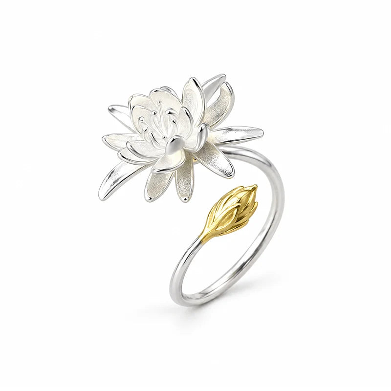 Untamed Water Lily Ring