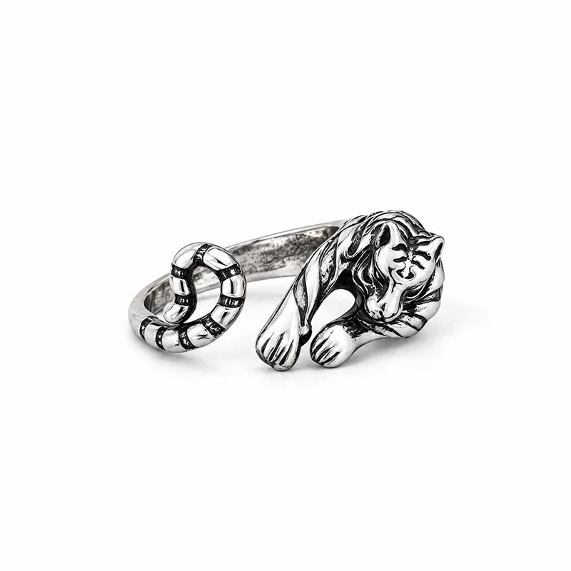 Jaguar Spirit Wrap Ring