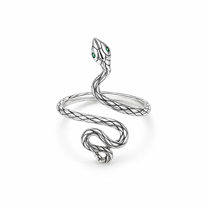 Sterling Silver Anaconda Ring