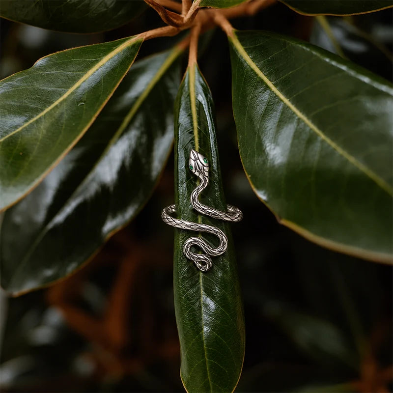 Sterling Silver Anaconda Ring