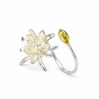 Untamed Water Lily Ring