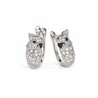 Untamed Parrot Huggie Earrings