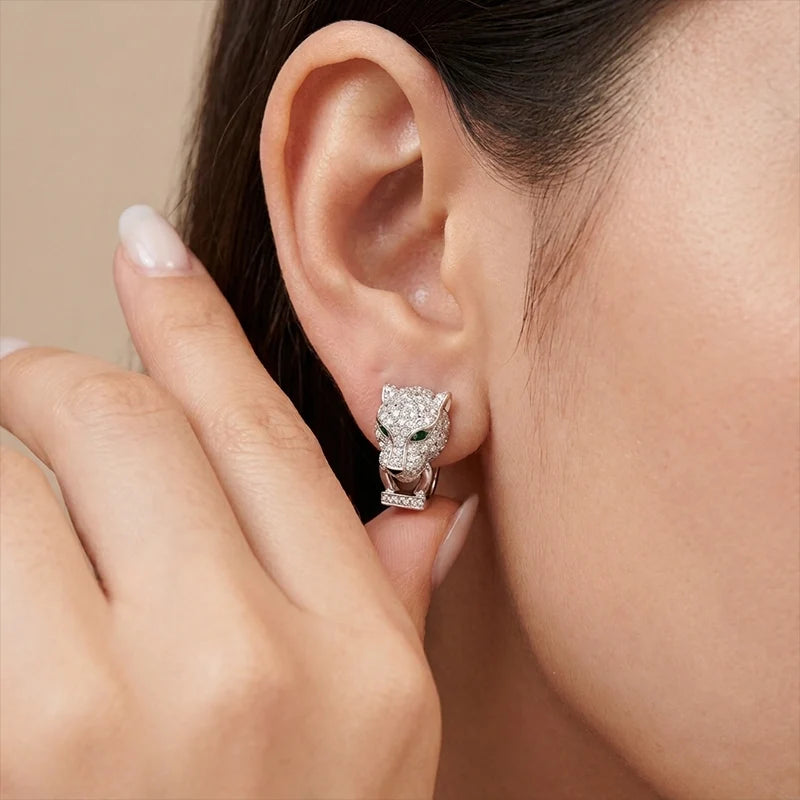 Jaguar Gaze Earrings