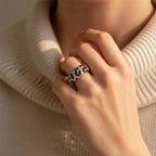 Jaguar Rosette Ring