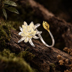 Untamed Water Lily Ring
