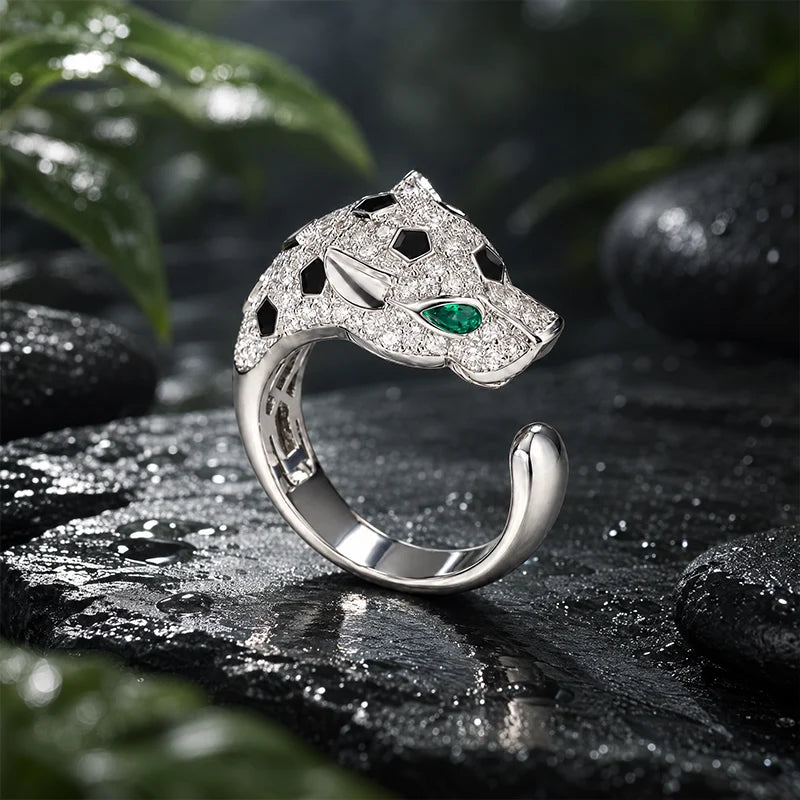 Untamed Jaguar Ring