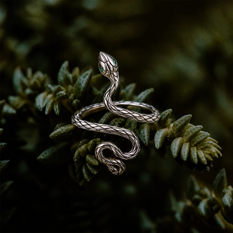 Sterling Silver Anaconda Ring