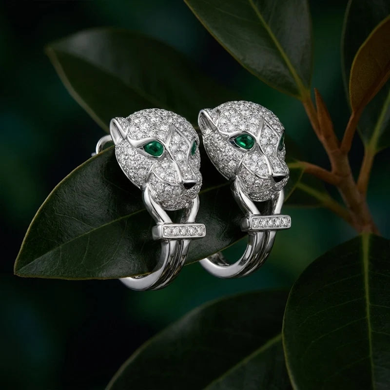 Jaguar Gaze Earrings