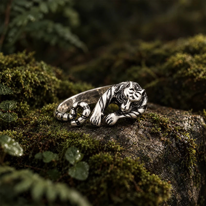 Jaguar Spirit Wrap Ring