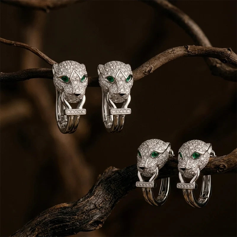 Jaguar Gaze Earrings