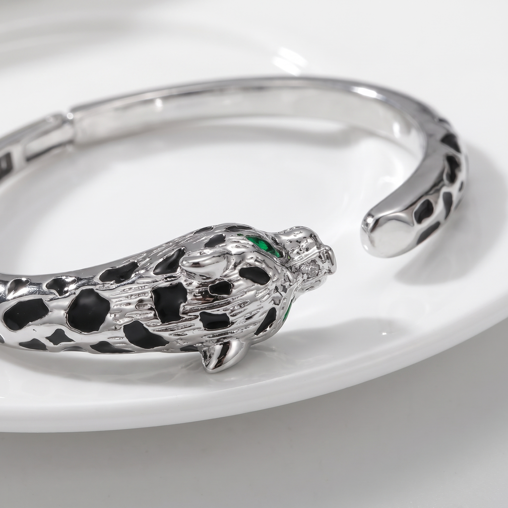 Jaguar Head Bangle