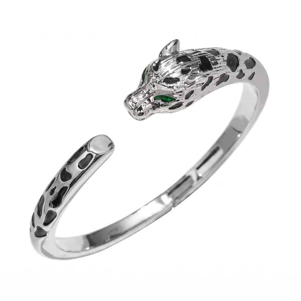Jaguar Head Bangle
