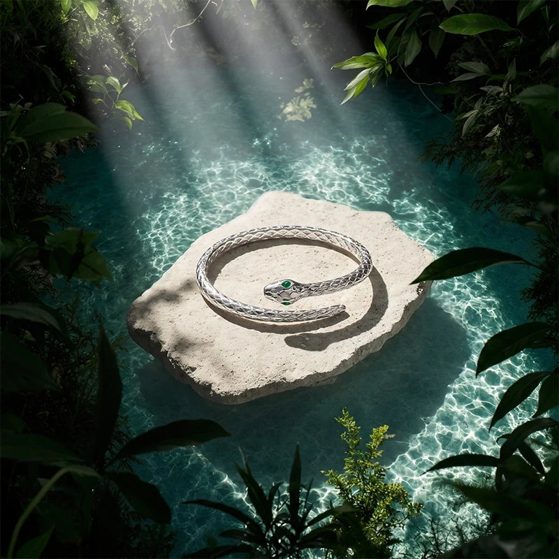 Coiled Serpent Bracelet
