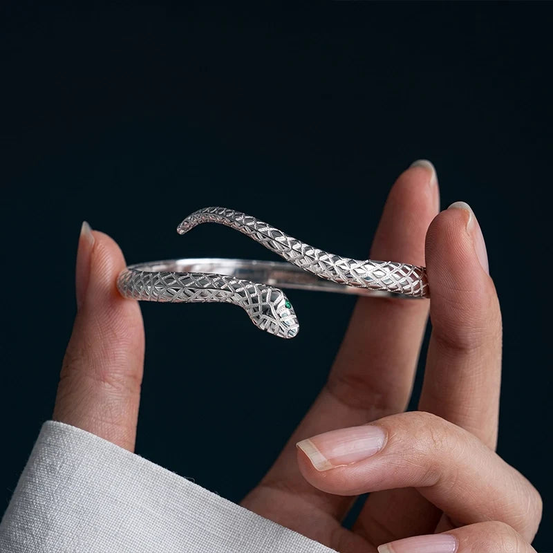 Coiled Serpent Bracelet